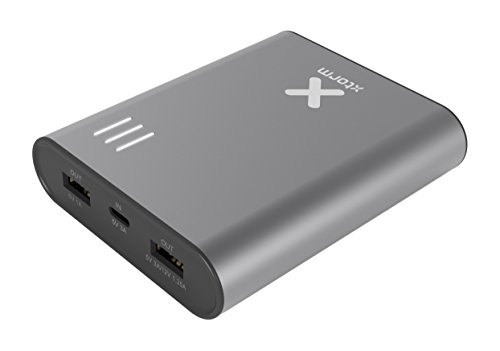 Xtorm AL450 Essential Power Bank da 12.000 mAh, Nero