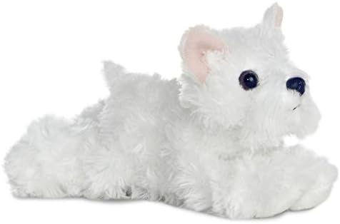 Great Value Mini Flopsie Westie 8In Plush Soft Toy Animal - Just Because Gift / Present For Girls and Boys