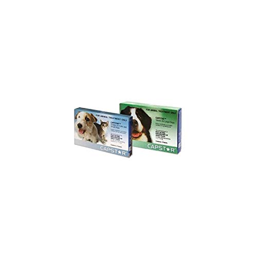 Novartis 290086 Capstar Perro/Gato, 1-11 Kg - 6 Comprimidos