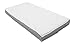 KATY® Eco Natural Bamboo Covered Anti Allergy Reversible Sprung Cot Bed Or Junior Bed Spring Mattress 140x70 10CM Thick Springs Encased With CMHR 28 Density Foam : British Made