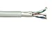 Produktbild InLine 72100 SF/UTP Patchkabel (AWG26, CCA, halogenfrei, 100 m) grau