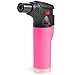 Produktbild 2in1 Flambiergerät und Sturm Feuerzeug (Gas) - Küchenbrenner zum Karamellisieren, Sturm Feuerzeug für Shisha, Zigarren, Kohle, Grill (Pink)