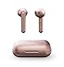 Price comparison product image Urbanista Stockholm True Wireless Earbuds 14H Playtime Bluetooth 5.0 with Charging Case, Touch Controls & Dual Mic Earphones Compatible with Android and IOS - Rose Gold