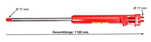Hydraulikzylinder 8t Hub 495 mm mit Doppelpumpe Ersatzteil Werkstattkran - 2