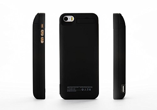 ZOGIN Funda Protectora Cargador con Bater a 4200mAh Funda de Bater a Externa para iPhone 5 5C 5S Color Negro reviews ZOGIN Funda Protectora Cargador con Bater a 4200mAh Funda de Bater a Externa para iPhone 5 5C 5S Color Negro
