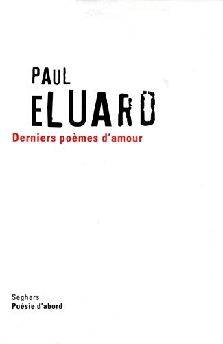 Derniers poèmes d'amour - NE Derniers poèmes d'amour - NE