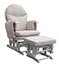 Habebe Glider Rocking Nursing Maternity Recliner Chair with footstool ***WITH BRAKE + WASHABLE COVERS***