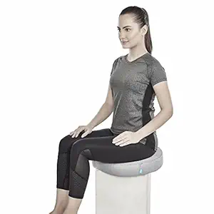 Vissco Coccyx Fracture Round Ring Pillow Cushion Seating to Reduce Pain, Discomfort, Bed Sores, Piles, Tail Bone & SI Joint Pain for Men & Women Universal Size_ The Health Store_Pvt.Ltd