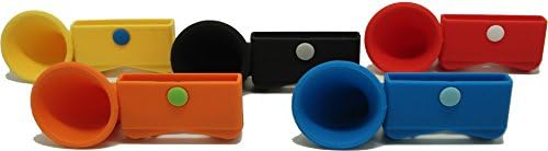 Grama Horn 5pcs Set Cell Phone Stand, for Iphone4 &amp; 4s Music Amplifier