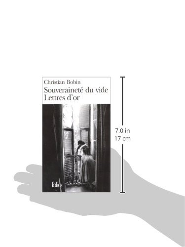 Book's Cover of Souveraineté du vide. Lettres d'or