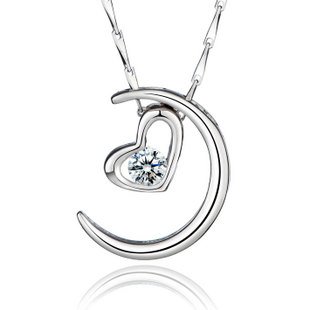 Lily Jewelry®     chapado en plata     cristal 