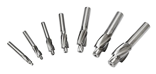 WABECO Flachsenker Satz 7-teilig HSS Senker Zapfensenker