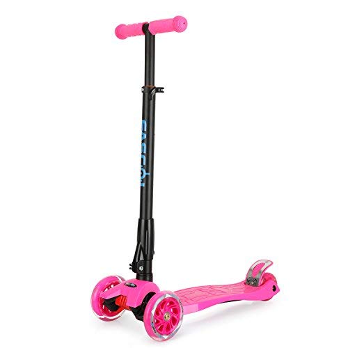 Patinete de 3 ruedas con diseño scooter para niños de 2 a 12 años de edad