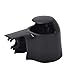 Produktbild Vosarea Heckscheibenwischerarm Abdeckkappe für VW Caddy Golf Passat Tiguan Touran Transporter Seat Altea Exeo Leon Ibiza Skoda Fabia Roomster - 6Q6955435D (Schwarz)