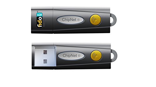 ChipNet Fido U2F Basic - Llave de Seguridad USB para verificación en Dos Pasos. Waterproof. ?????
