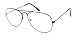 Thewhoop Black Retro Night Wear Full Rim Aviator Unisex-Adult Spectacle Frame(2492) RS.249.00