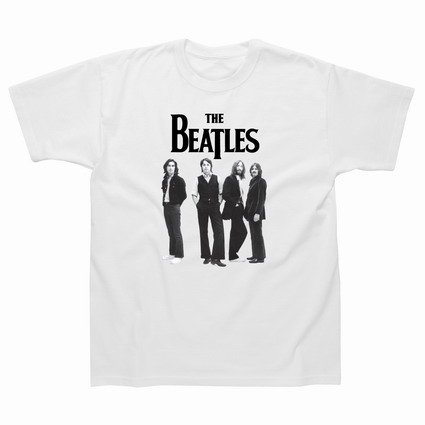 Preisvergleich Produktbild Spike Herren T-Shirt The Beatles, weiß, Gr. S