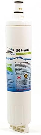 Swift Green Replacement Water Filter W80, fits Whirlpool 4396508, WFNL300, NL240, WFL400V, WFL500, WF-300BR, PUR 4396547 by Swift Green Filters