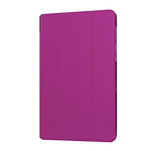 SZHTSWU® für Lenovo Tab2 A7-20F Hülle, Ultra Dünn PU Leder Shell Tablette Case Schutzhülle Flip Leder Tasche mit Ständer Etui für Lenovo Tab 2 A7-20 (7 Zoll) Tablet-PC (Lila) - 4