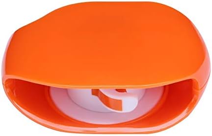 Auto Cable Cord Wire Organizer Bobbin Winder Holder Cord Manager Cable Winder Cord Management Keeper for Data Cables Headset Headphone Earphone Wires(Orange)