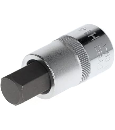 KS Tools 1/4 Bit-Stecknuss Für Innensechskant 9 Mm – Bremssattel-Montage, Kurze Ausführung