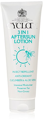 Cyclax 3-in-1 Aftersun Lotion Insect Repellant/ Intensive Moisture and Tan Preserving 250 ml