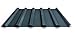 Produktbild Trapezblech | Profilblech | Dachblech | Profil PS35/1035TR | Material Stahl | Stärke 0,45 mm | Beschichtung 25 µm | Farbe Dunkelgrau