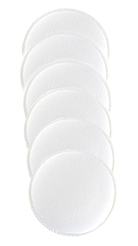 CHIC*MALL 6 x Reusable Washable Breast Feeding Baby Nursing Pads Cotton Material