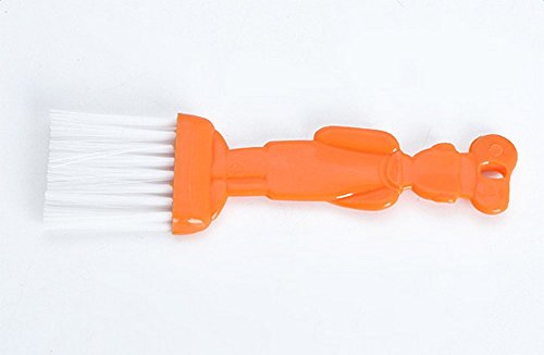 JUNGEN Silikon Pinsel Brot Grill Pinsel Kreativ Griff Pinsel Gewürz Öl Pinsel Küchenartikel (Orange) - 2