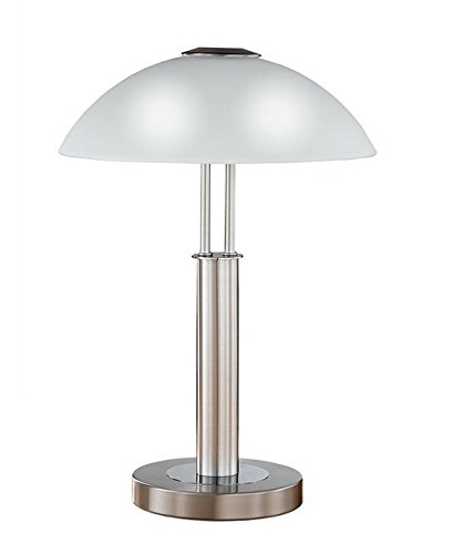 Lampenschirm Prescot WOFI 7550 Glas Ersatzglas Schirm Ersatzschirm Lampenglas für Tischlampe Leuchte , LOCH DURCHMESSER 19mm ! - 5