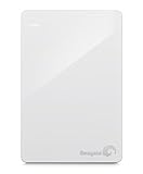 Festplatte Seagate Backup Plus Slim Portable Externe Festplatte 2000 GB Weiß - Externe Festplatten (2000 GB, 2.5 Zoll, 3.0 (3.1 Gen 1), Weiß)