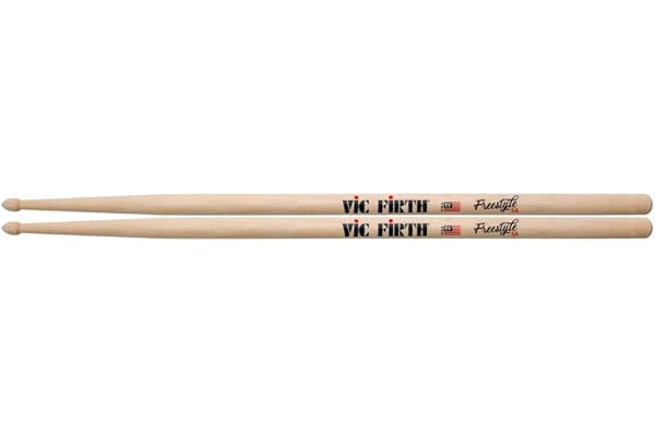 Vic Firth American Concept Freestyle 5A Baguettes, Bout en Bois