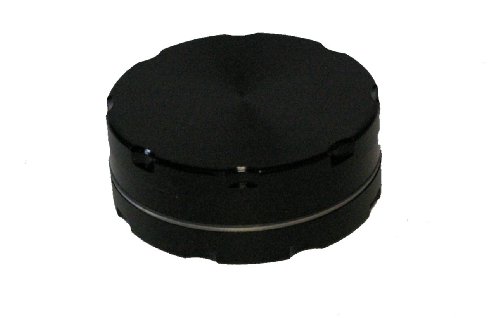 Dipse CNC Aluminio Grinder Diferentes tamaños y Colores, Aluminio, Negro, 40 mm