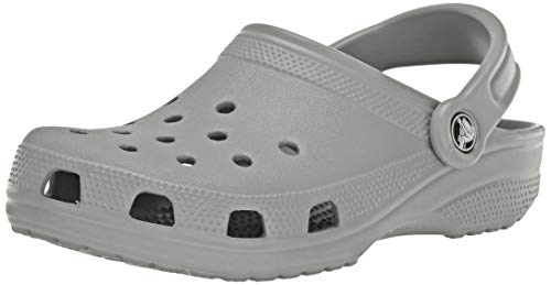 Crocs Classic Clog, Zuecos Unisex Adulto, Gris (Light Grey 007), 37/38 EU