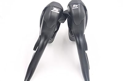 Micronew nouveaux leviers de commande double 2 x 8 vitesses double Route de la roue de vélo Dérailleur Compatible pour Shimano