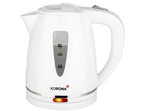 Korona 20116 Wasserkocher, 1 L, 2200 W, weiß