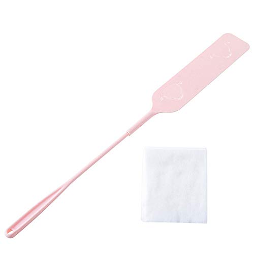 Lezed Acchiappa Polvere Tessuto non Tessuto Spazzola per la Pulizia Allungare Pennello per Fessure Pulizia Strumento Artefatto Pulito l'angolo Divario (Con 10 Pezzi di non Tessuto)