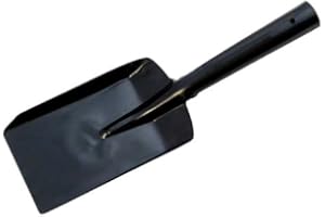BARGAINWORLDUK COAL SHOVEL 100 MM BLACK CONTRACTORS TOOL SPADE HAND TOOLS U303
