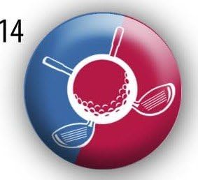 Zoogee Domed Golf Ball Marker In The Hole