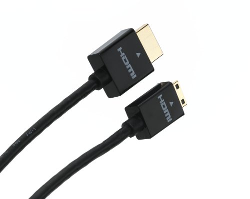 deleyCON 0,75m mini HDMI Kabel SLIM High Speed mit Ethernet (Neuster Standard) 3D 4K ULTRA HD SUPER flexibel - 4