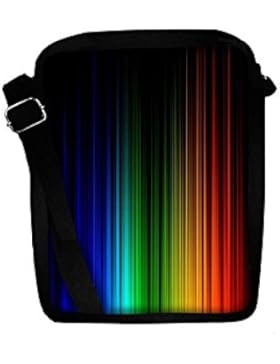 Snoogg , Damen Umhängetasche mehrfarbig multi