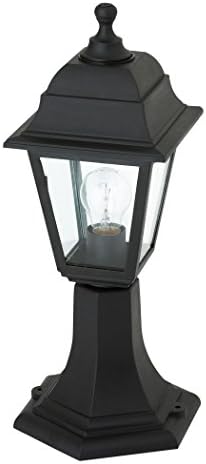 1 Light Four Sided Pedestal Lantern
