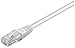 Produktbild No Name CAT 6 Netzwerkkabel, U/UTP 2xRJ45 Stecker ungeschirmt 20m weiss
