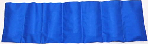 Preisvergleich Produktbild roggenkissen 20x70 royal blau Roggen Körnerkissen Wärmekissen