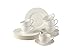 Produktbild Gallo Design 19-5217-7127 Design Basic White Kaffee Set, Porzellan, weiß, 18 teilig, 6 Kaffeeobertassen, 6 Kaffeeuntertassen und 6 Frühstücksteller