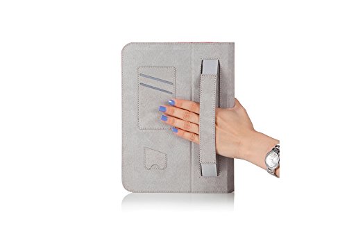 Schutzhülle / Cover / Tasche für Samsung Galaxy Tab S 10.5 – T800 – Schwarz – Mit praktischer Halteschlaufe (+ Display-Schutzfolie + Stylus) - 6