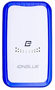 IONBLUE Automative Portable Air Purifier with Anion-Stimulated Metabolism and LED Light Technology for Personal use which suppresses drowsiness, Eliminates Impurities, Removes Odor