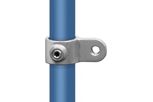 VILO VISIONS Rohrverbinder Temperguss Verzinkt Gerüstrohr Kupplungen T-Clamps® - TÜV geprüft (Gelenkauge (173M), 48,3 mm (1½”))