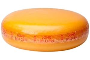 HOLLÄNDISCH GOUDA KÄSE Jung gereifter Gouda Käse | Premium Qualität (Ganzer Käse - 12 kilo)