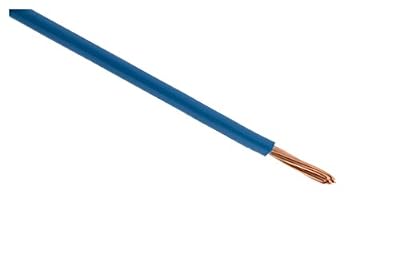 Zenitech Fil d'alimentation électrique HO7V-R 6mm² Bleu - 25m